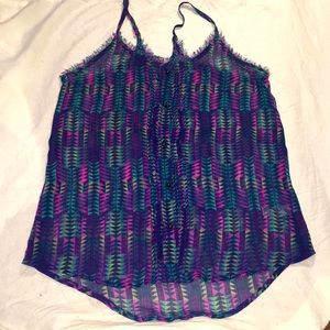 Arizona Women’s Shirt.  Size XS. Blue and Purple.